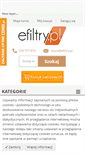 Mobile Screenshot of efiltry.pl